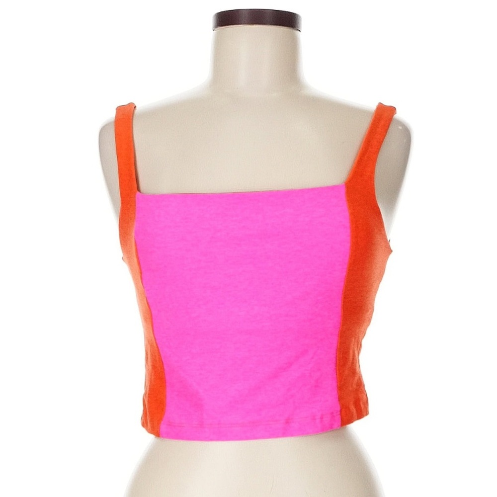 Beyond Yoga Pink and Orange Top